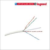 Cable UTP Legrand para redes de cobre categoría 6, blanco LG-632725