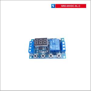 SRD-05VDC-SL-C Timer Card Module 5V 12V with 1 relay and more functions 