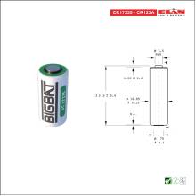 Batteria Big Bat litio 3,0 volt CR17335 – CR123A